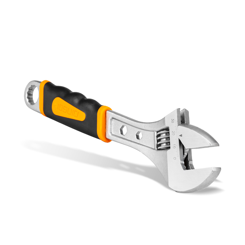 ADJUSTABLE WRENCH 16008-16012-1-3 آچار فرانسه دینگشی مدل 16012 سایز ۱۲ اینچ - تصویر 1